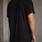 Black ultra lite twist tee - hedonist.bali